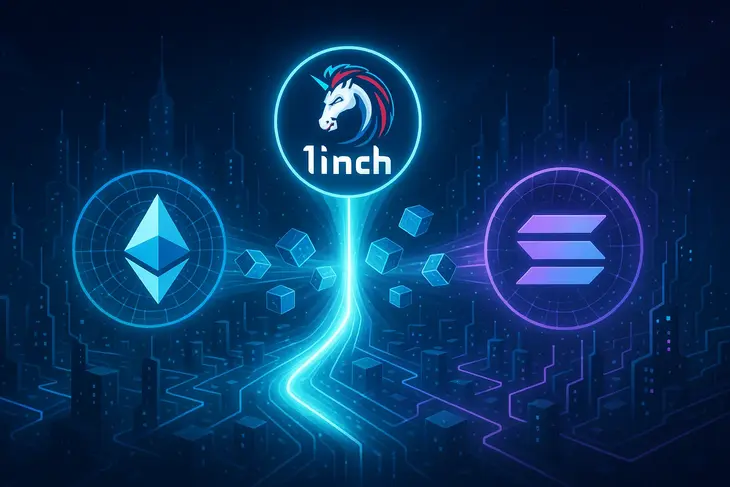1inch Unlocks Direct Solana-to-EVM Swaps Without Bridges 1inch Unlocks Direct Solana-to-EVM Swaps Without Bridges