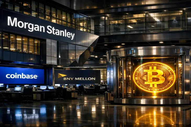 Morgan Stanley Picks Coinbase, BNY for Bitcoin ETF Custody